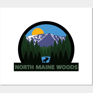 North Maine Woods Posters and Art